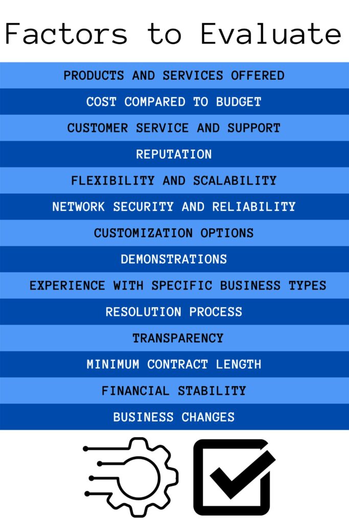 Features to Evaluate